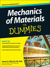 Mechanics of Materials For Dummies (eBook)